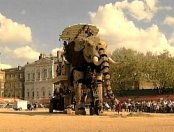 Robot-elefánt Londonban